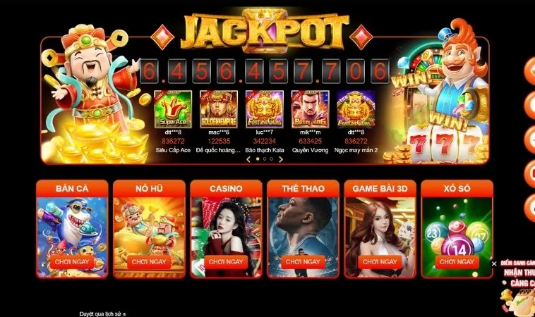 Đa dạng các thể loại game để trải nghiệm tại nhà cái U888
